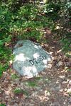 Dogtown Square boulder marker